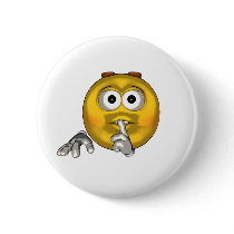 Quiet - toon buttons by AllSmiley Quiet - toon buttons