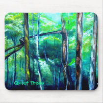 Quiet Trees mousepads by RobertalSmith Quiet Trees mousepads