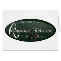 Quietcove Holsteins Card