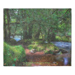 Quietly Flows The River Duvet Cover