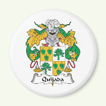 Quijada Family Crest Magnet