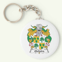 Quijada Family Crest Keychain