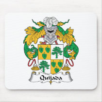 Quijada Family Crest Mousepad