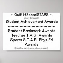 QuiK16SchoolSTARS -- Store Billboard -- Poster