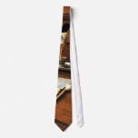 Quill, Papers and Pipe Necktie