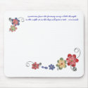 Quilled Flowers Mouse Pad mousepads by bullock8 Quilled Flowers Mouse Pad mousepads