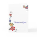 Quilled Flowers Notecard by bullock8 Quilled Flowers Notecard