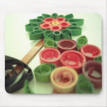 Quilling Flower Plants mousepads