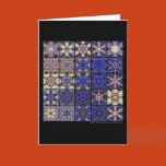 kaleidoscope, starbursts, quilt, blue, gold,