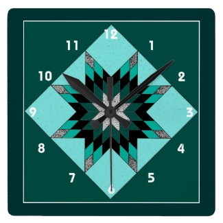 Quilt Block Clock