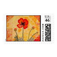 Quilt Block Flower Stamp