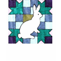 Quilt bunny t-shirts by beesplace Quilt bunny t-shirts