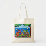 Quilt Cat tote Canvas Bags
