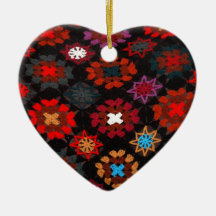 Quilt Crochet Ornament
