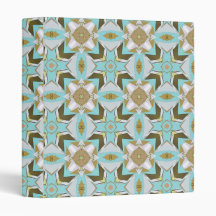 Quilt Inspired Abstract Art Binder 4