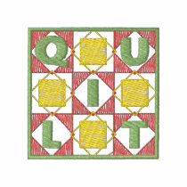 Quilt Logo embroidered shirts