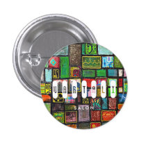 Quilt Painting Vartali Round Button