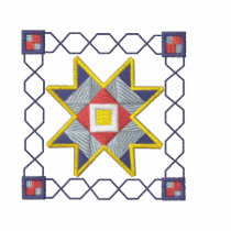 Quilt Pattern Embroidery embroidered shirts