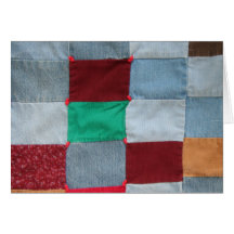 Quilt Pattern Greeting Card