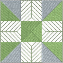 Quilt Square #18 embroidered shirts