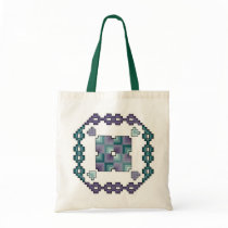 Quilt Square Cross Stitch bags by ingasi Quilt Square Cross Stitch bags