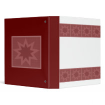 Quilt Square Customizable Avery Binder