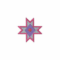 Quilt Square embroidered shirts
