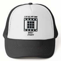 Quilt Stunts hats