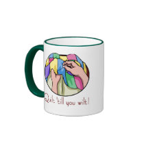 Quilt till you Wilt T-shirts and Gifts. Coffee Mugs