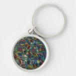 Quilted Abstraction Gift Products Key Chain