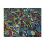 Quilted Abstraction Gift Products Postcard