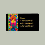 Quilted Address Labels