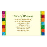 Quilted Business Card!
