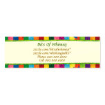 Quilted Business Cards!