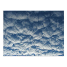 Quilted clouds post cards