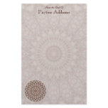 Quilted Comfort Mandala - Message Stationery