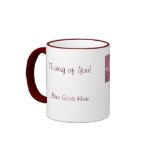 Quilted Hearts personalize mug