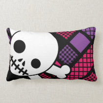 Quilted Houndstooth & Skulls pillows