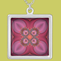 Quilted Mandala necklaces