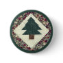 Quilted Pine Tree round button