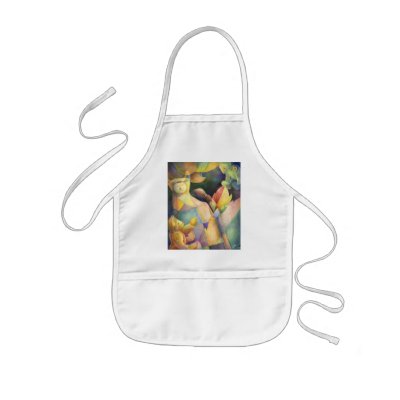 Quilted Stuffed Animals: Paint Smock Aprons by daphne1024