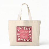 Quilter At Heart Canvas Bags