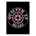 Quilter At Heart, Circular Block cards