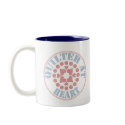 Quilter At Heart, Circular Block mugs