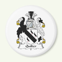 Quilter Family Crest Magnet