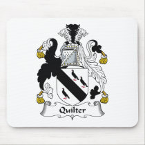 Quilter Family Crest Mousepad