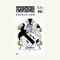 Quilter Family Crest Stamps