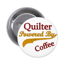 Quilter Powered By Coffee buttons