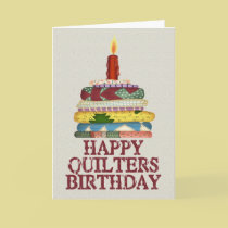Quilters Birthday cards