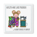 Quilters Magnet by nextstopitaly Quilters Magnet